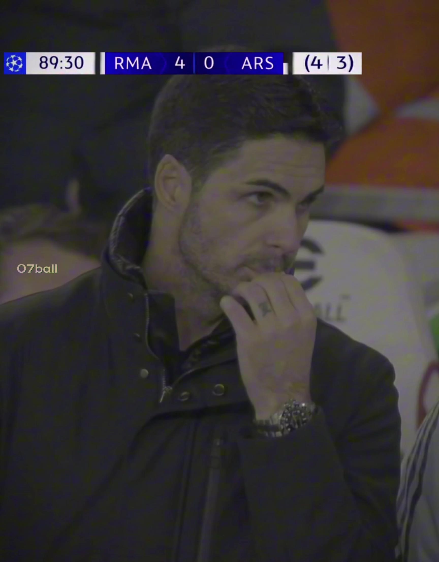 国外球迷：这是皇马4-3逆转阿森纳场景，你敢信吗？